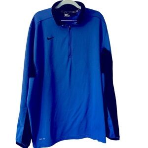 Nike Dri-Fit quarter zip pullover, long sleeve shirt 2XL men’s sportswear